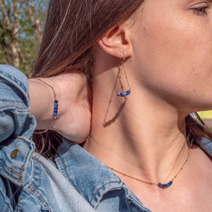 Pack piana en pierres lapis-lazuli