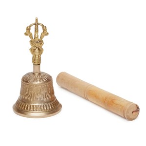 Cloche tibétaine traditionnelle