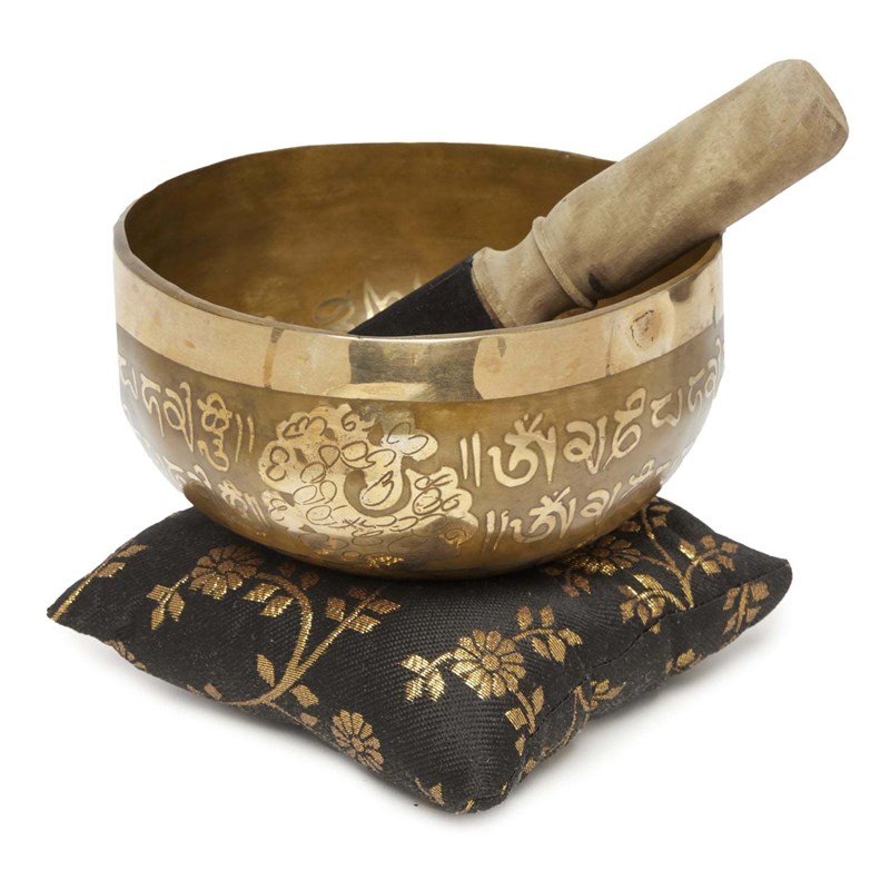 Karma Yoga Shop - Bol chantant bouddha & mantra