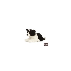 Peluche géant border collie 60 cm