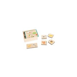 Puzzle en bois nourrir les animaux