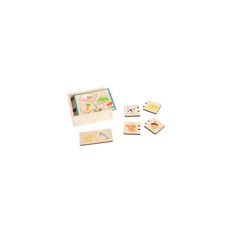Legler - Puzzle en bois nourrir les animaux