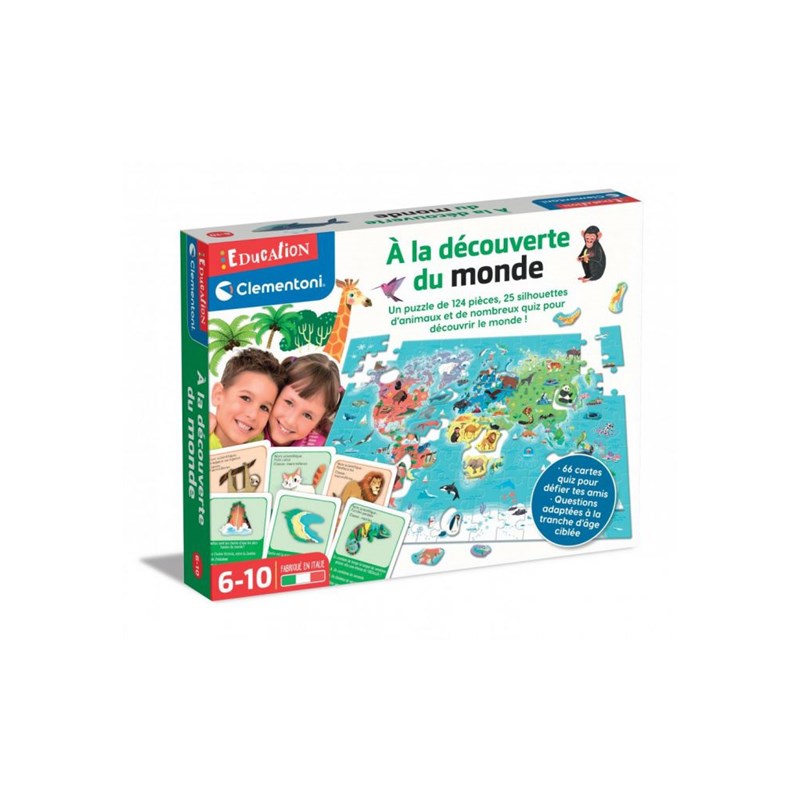 Clementoni - A la découverte du monde
