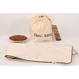 Bouillotte tour de cou graines de lin