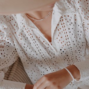 Collier paloma en pierres de lune