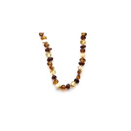 Collier pour bébé en ambre à clip