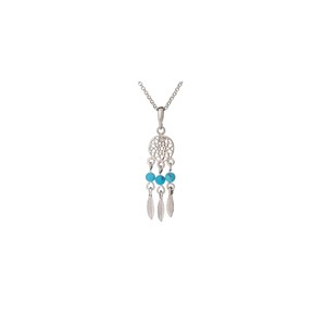 Collier turquoise, argent 925