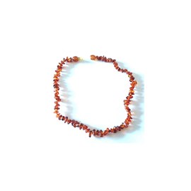 Collier pour bébé en ambre à clip