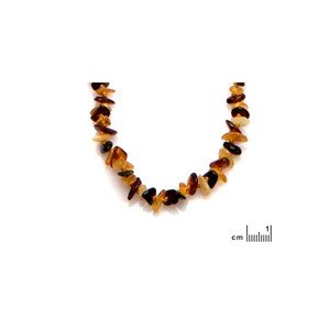 Collier pour bébé en ambre à clip