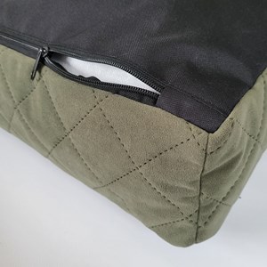 Eiffel, lit chien orthopédique kaki m