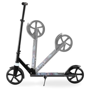 Trottinette city swift 2 roues avec amortisseur +6 ans - hypermotion