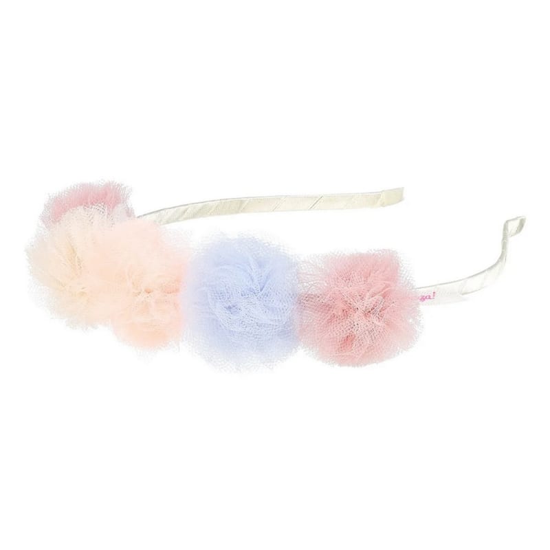 Serre-tete marlena pompom pastel
