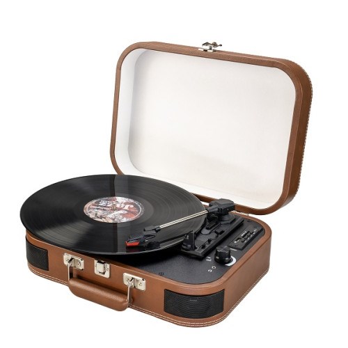 Platine vinyle portable multifonction bl