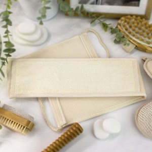 Sangle de douche exfoliante - loofah