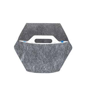 Pot mural textile à arrosage, blanc