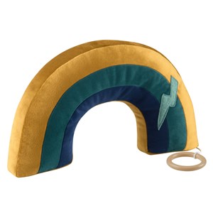 Arc en ciel musical vert gold