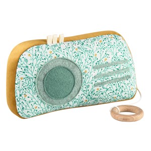 Radio musicale jaune gold