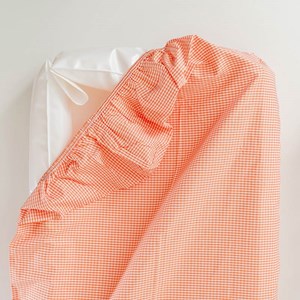 Housse de matelas à langer bio vichy