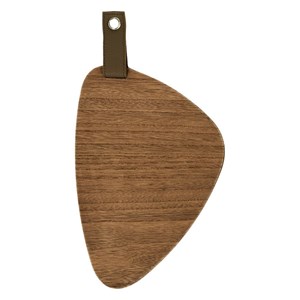 Miroir galet bois 20x30 cm