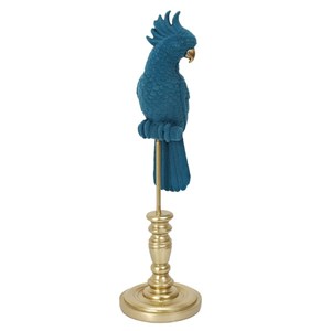 Perroquet décoratif bleu h37