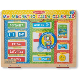 Melissa & doug- apprendre à lire et à écrire - mon premier calendrier en anglais