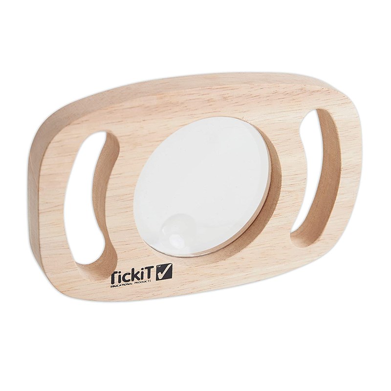 Loupe à poignées en bois