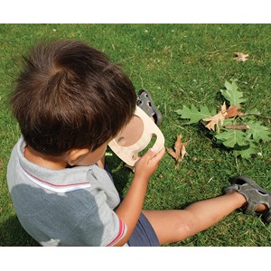 Loupe à poignées en bois