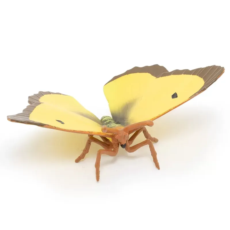 Figurine papillon souci jaune