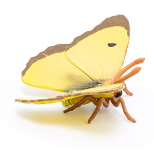 Figurine papillon souci jaune