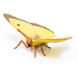 Figurine papillon souci jaune