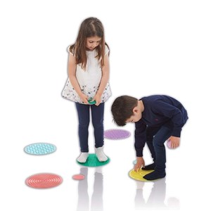 10 cercles circulaires texturés