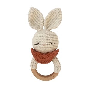 Anneau de dentition en crochet lapin