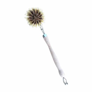 Brosse vaisselle en laiton à tête rechargeable