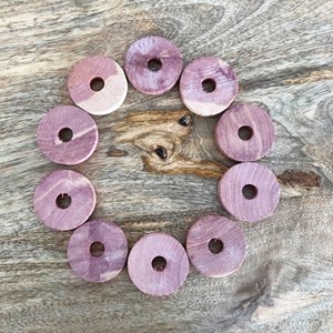 Anneaux en cèdre rouge pour cintres -