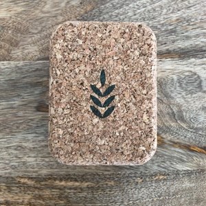 Ecrin de voyage en liège rectangle