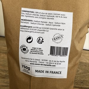 Copeaux de savon de marseille extra pur