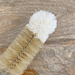 Goupillon de nettoyage en soie et coton