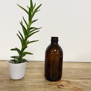 Flacon en verre 300 ml - 5 coloris au