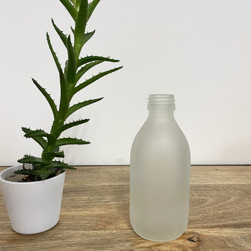 Flacon en verre 250 ml - 6 coloris au