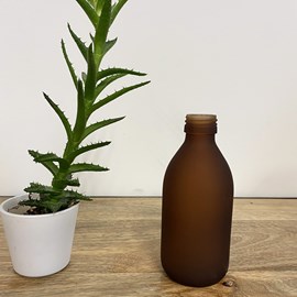 Flacon en verre 250 ml - 6 coloris au