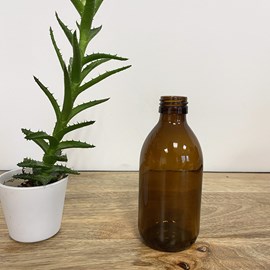 Flacon en verre 250 ml - 6 coloris au ch