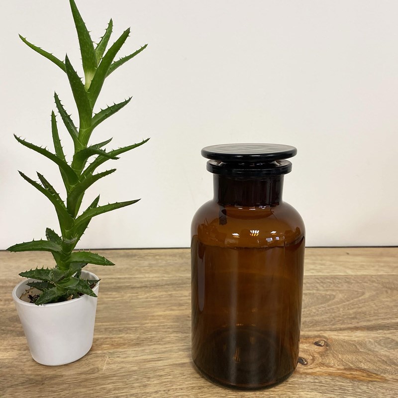 Jar en verre 500 ml - coloris au choix