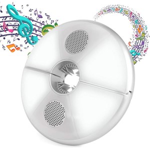Lampe led pour parasol avec enceinte san