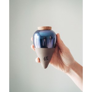 Olla pepin - bleu métal