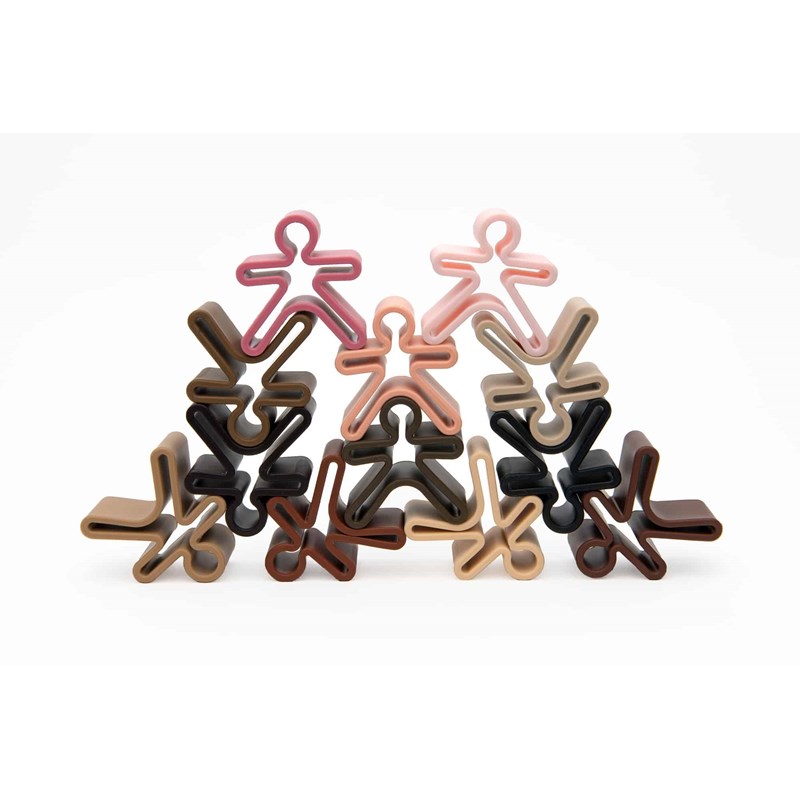 DËNA - Personnages à empiler en silicone