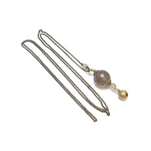 Bijoux de grossesse ethnique agate grise