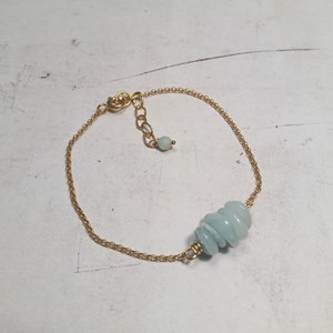 Bracelet aigue marine
