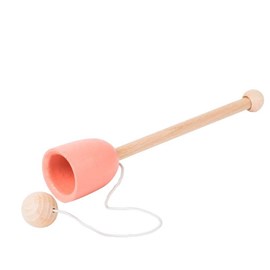 Me and mine bilboquet  corail - bois -