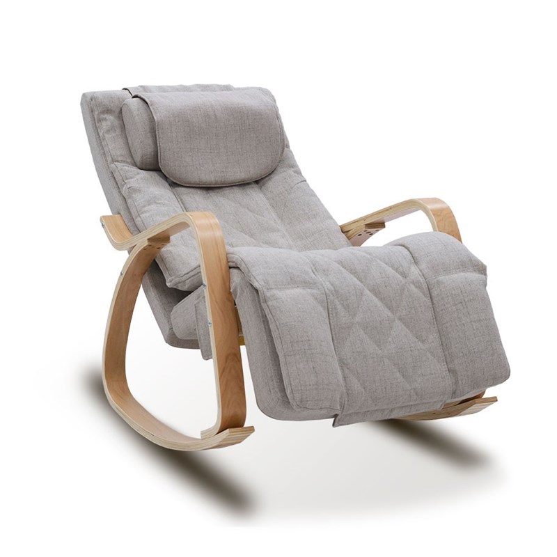 Supra france - Rocking chair massant youki beige clair