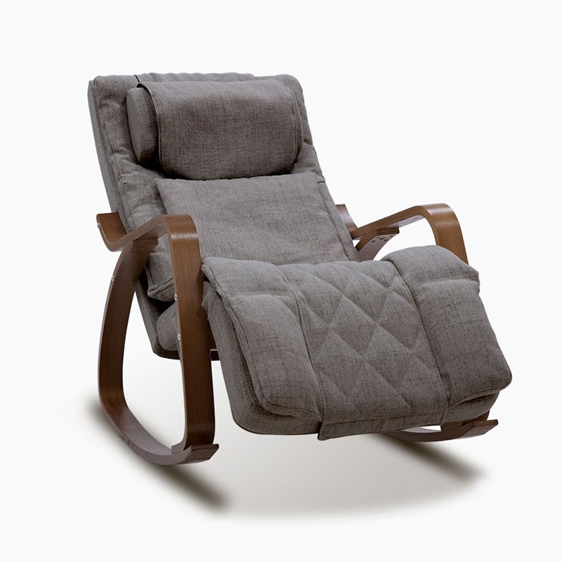 Supra france - Rocking chair massant youki gris - foncé